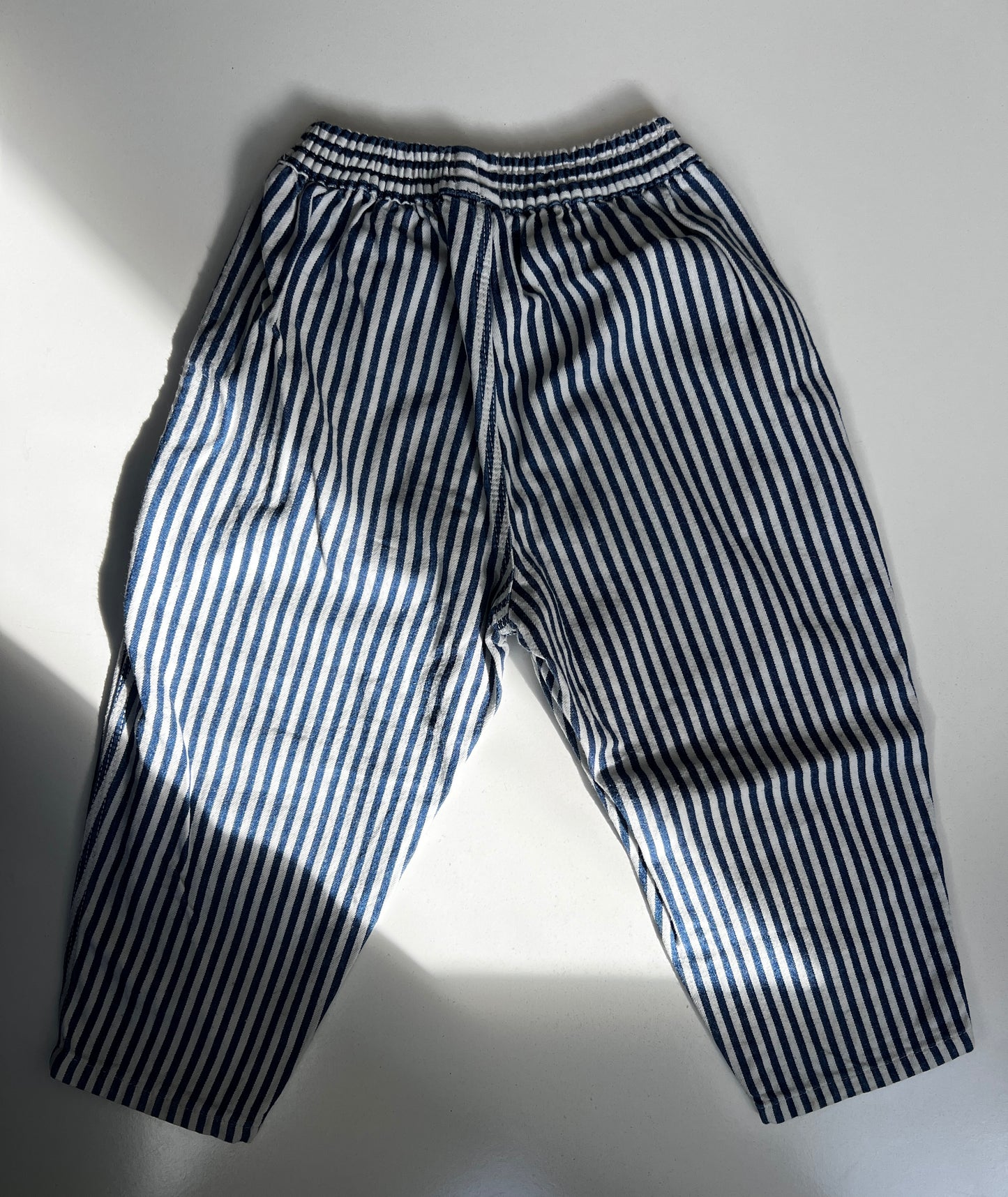 Kids French Vintage 90s Stripe Jeans – Size 3 Years