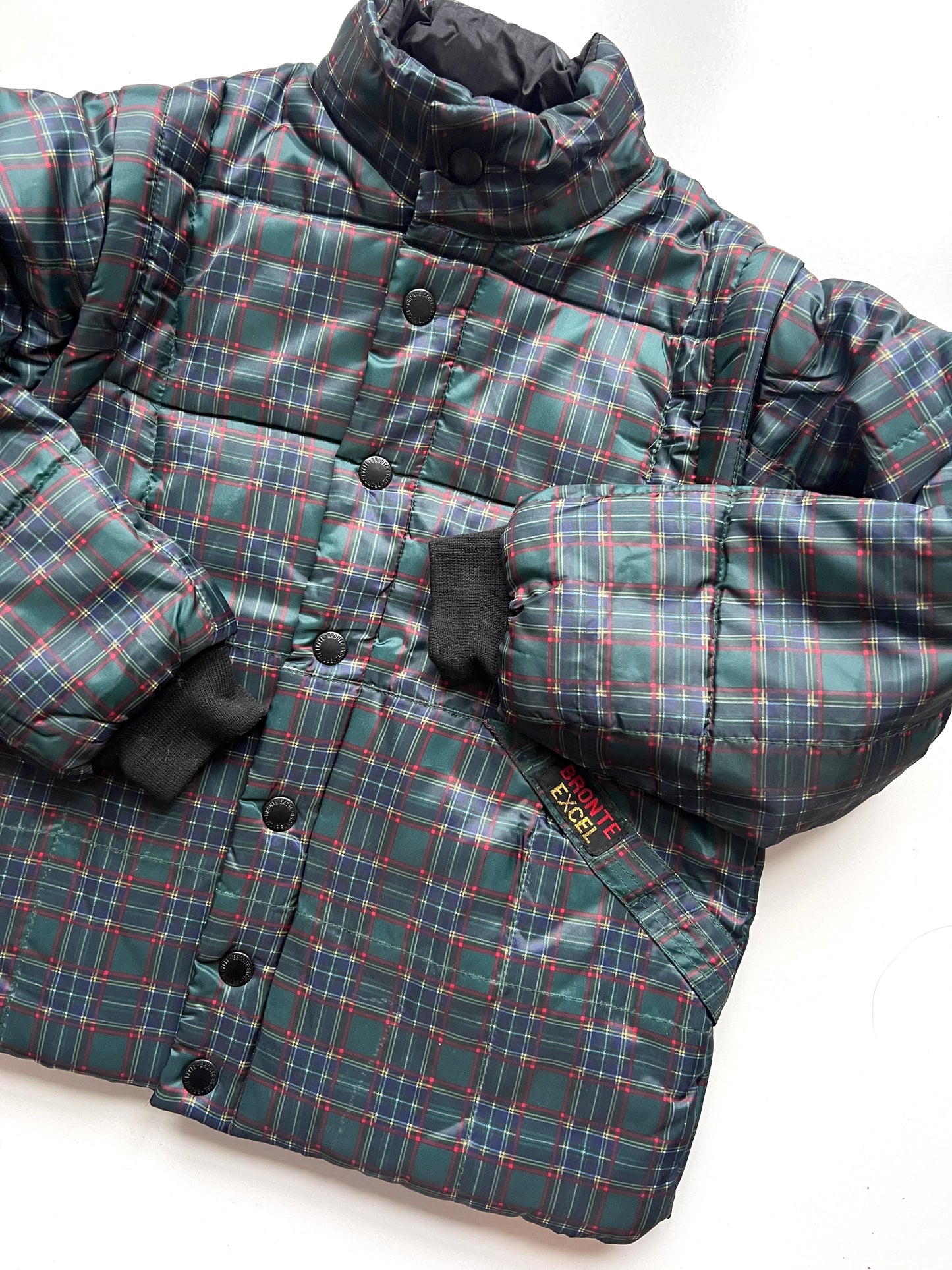 Kids Vintage 90's Reversible Puffer Coat/Gilet Size 7 Years
