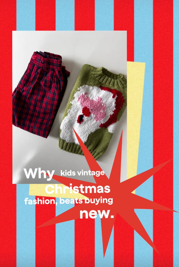 Why Vintage Kids’ Christmas Fashion Beats Buying New