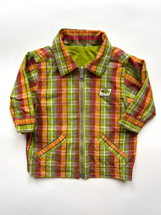 Kids Vintage Reversible Worker Jacket Age 6-9 Months