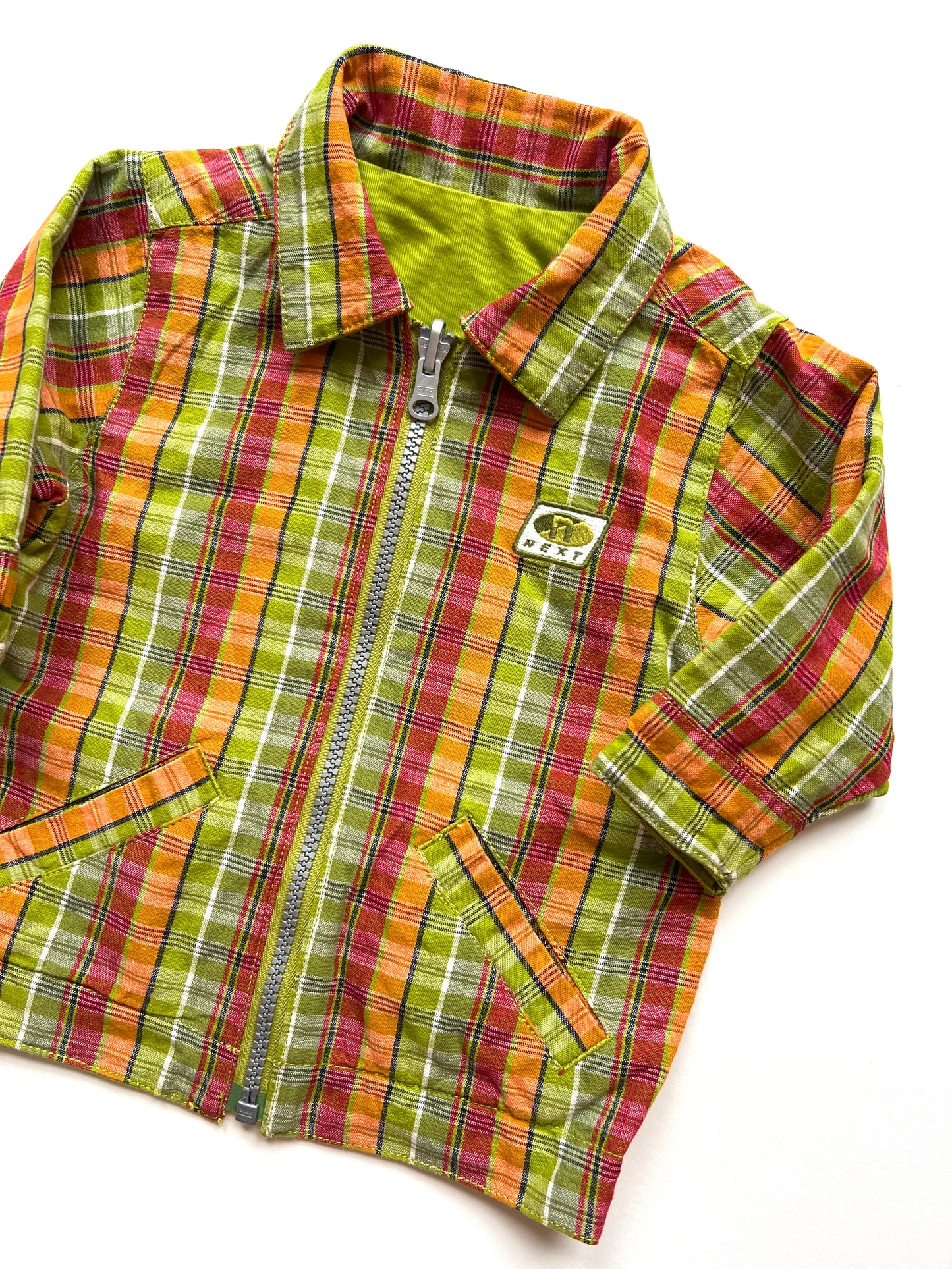 Kids Vintage Reversible Worker Jacket Age 6-9 Months