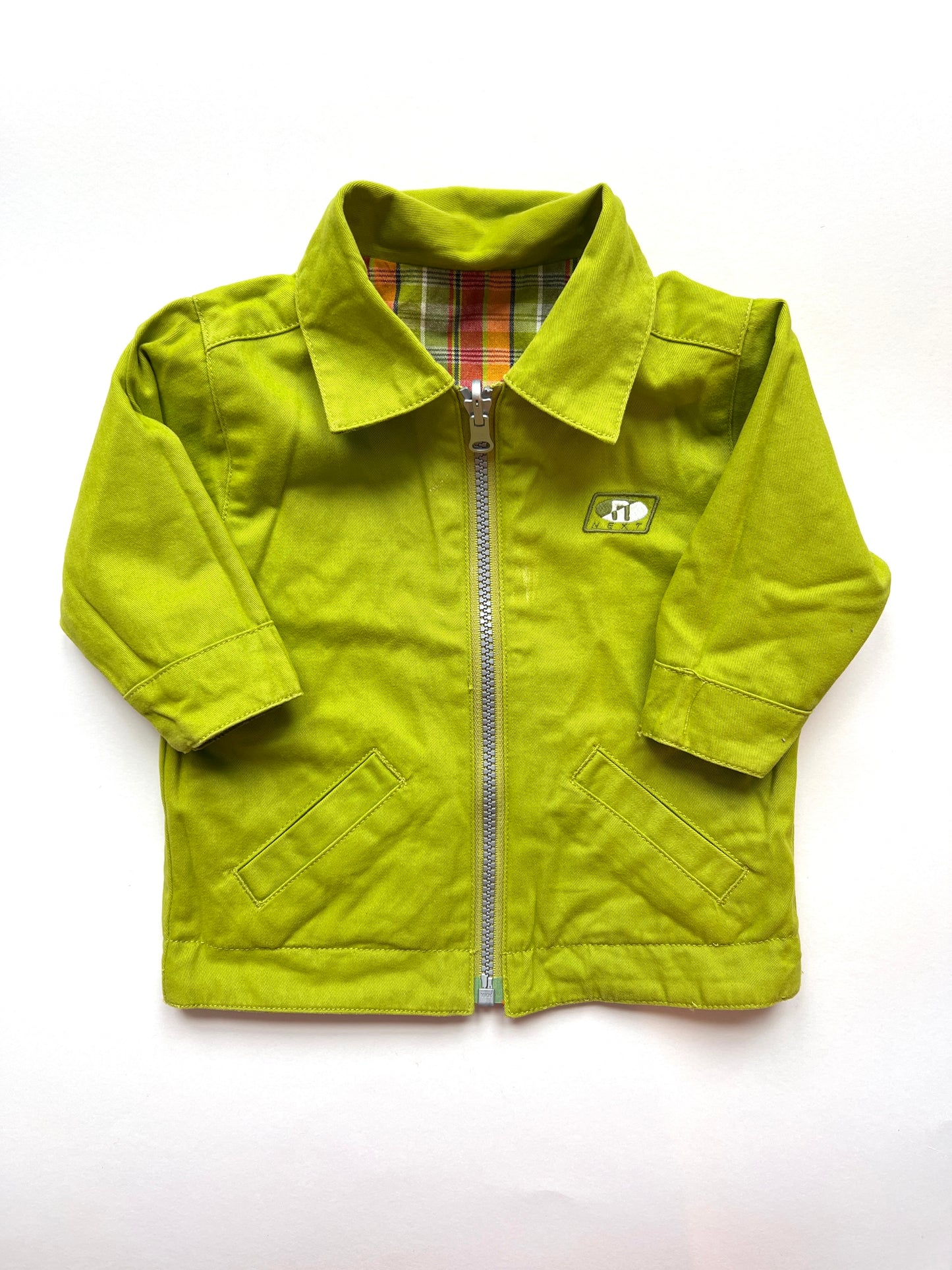 Kids Vintage Reversible Worker Jacket Age 6-9 Months