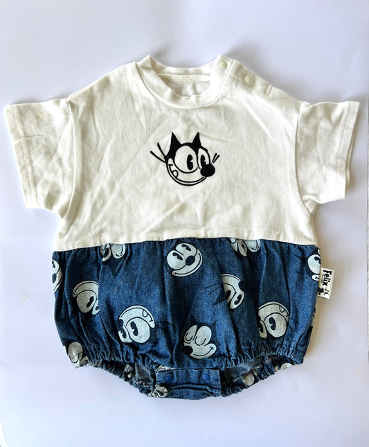 90's Felix The Cat Romper Age 12-18 Months