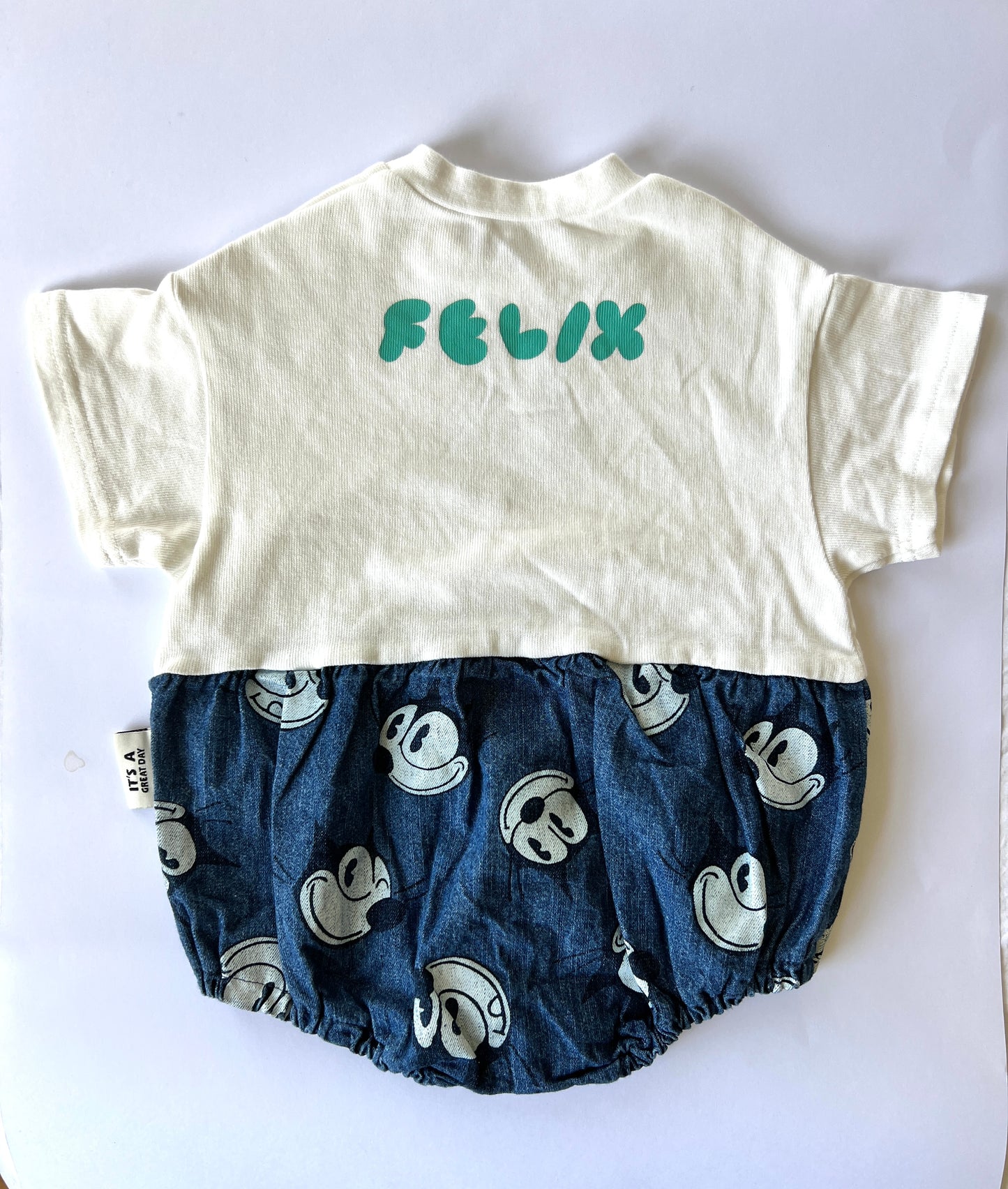 90's Felix The Cat Romper Age 12-18 Months