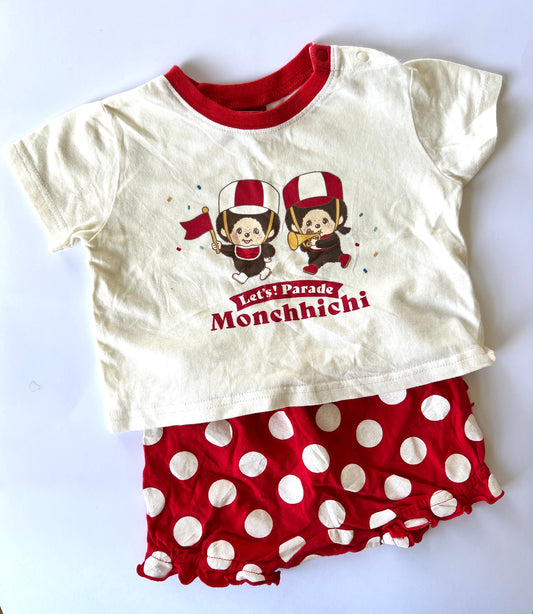 90' Monchhichi Parade Co-Ord Age 12-18 Months