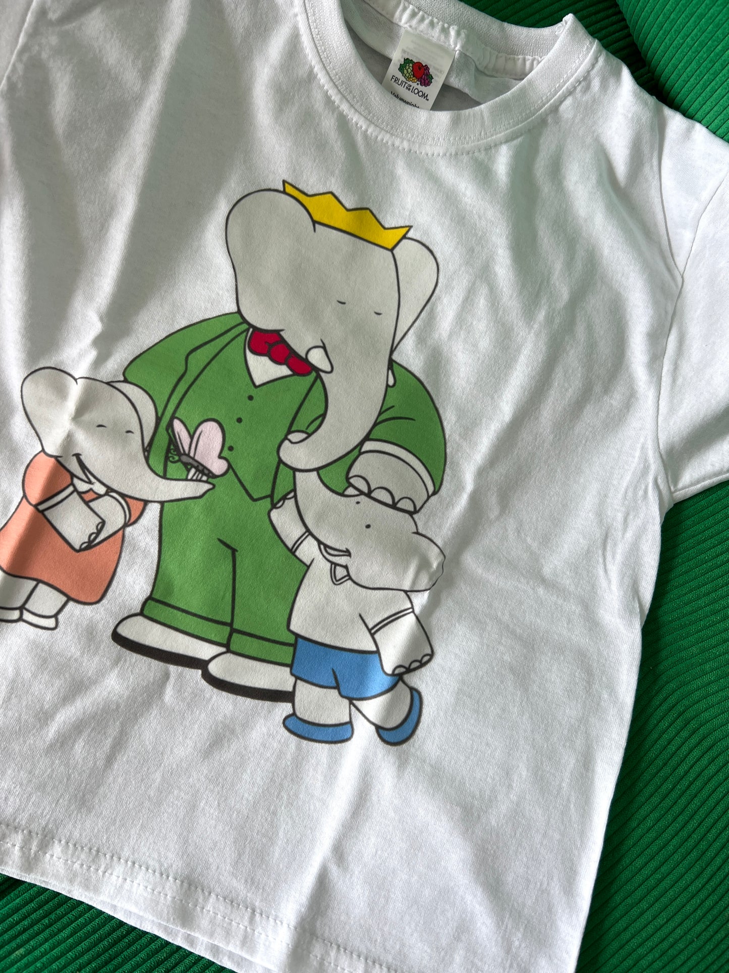 Vintage Babar T-Shirt Age 3-4 Years