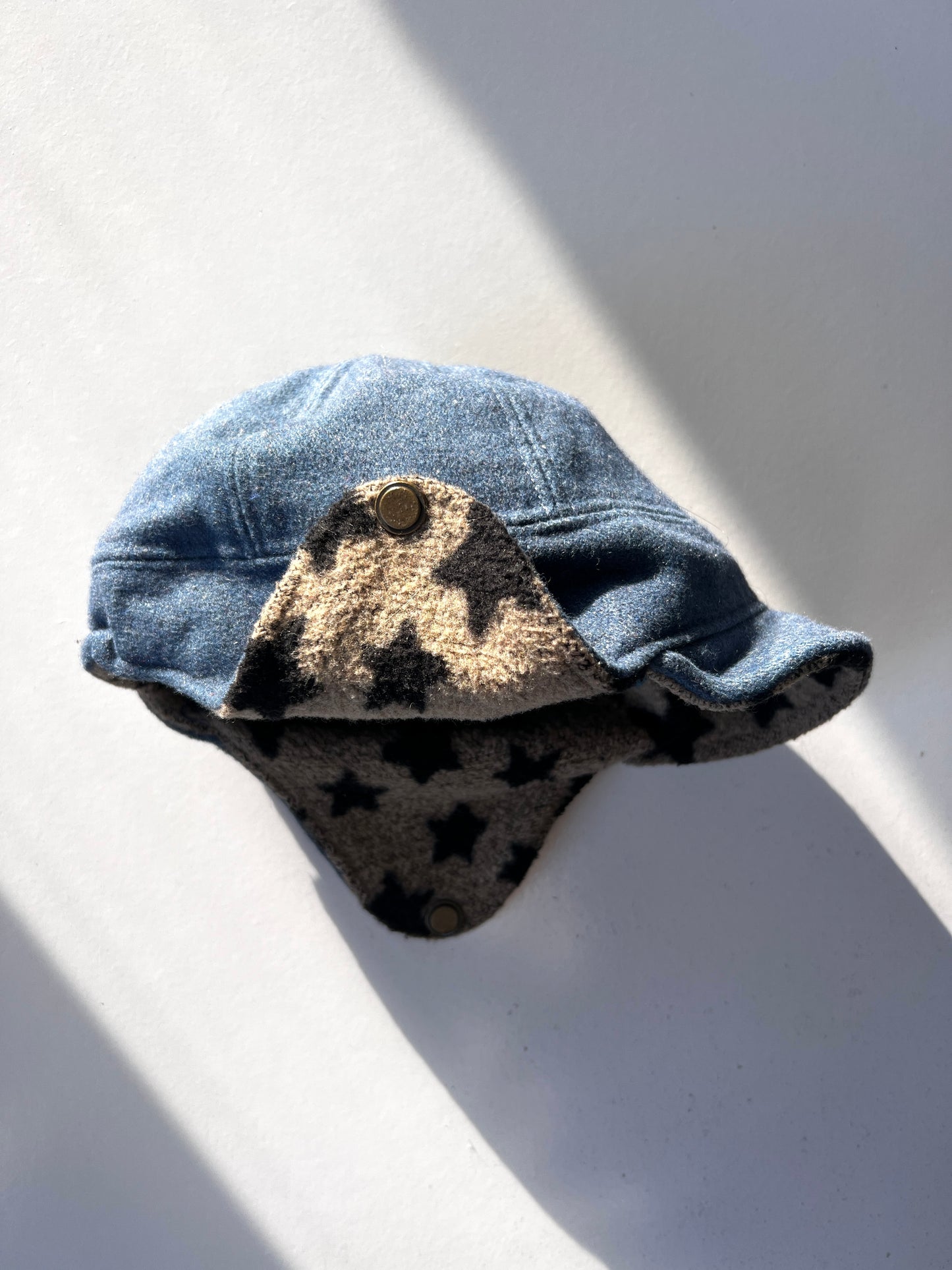 Korean Vintage Star Trapper Hat Age 18-36 Months
