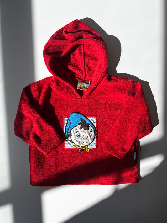 Kids Vintage 90s Noddy Hoodie Size 18-24 Months