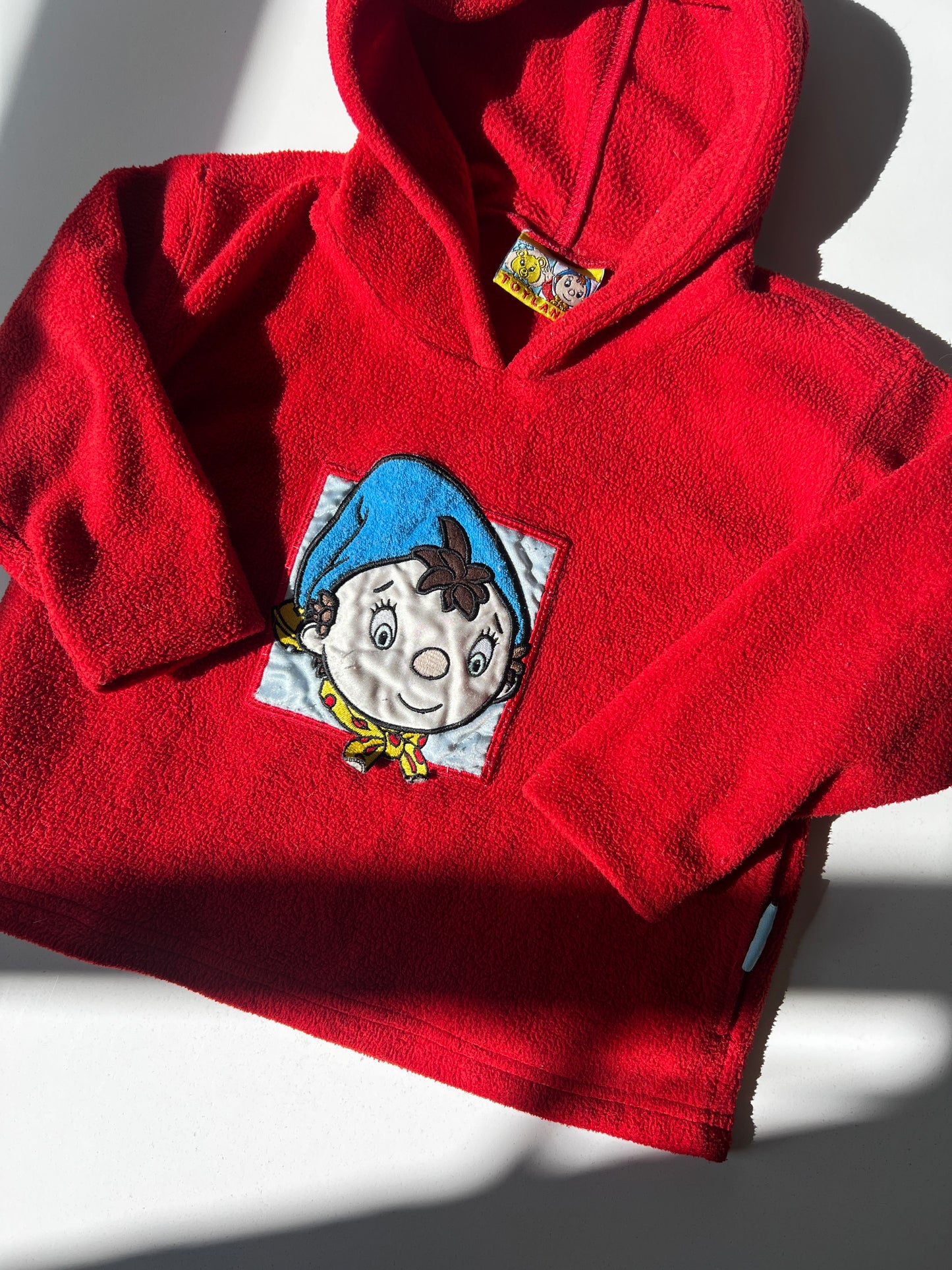 Kids Vintage 90s Noddy Hoodie Size 18-24 Months