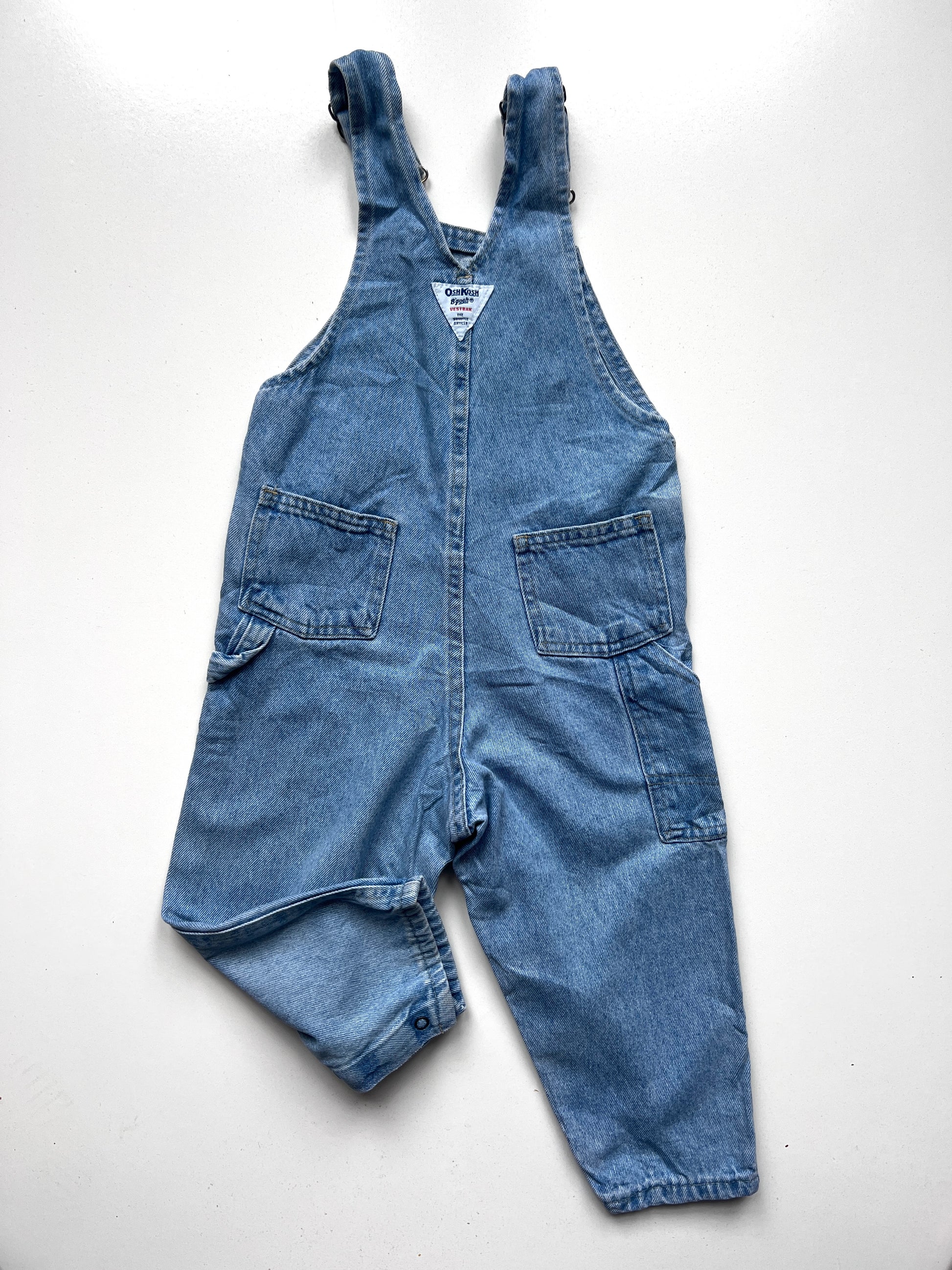 Vintage OshKosh kids dungarees – classic denim overalls for children