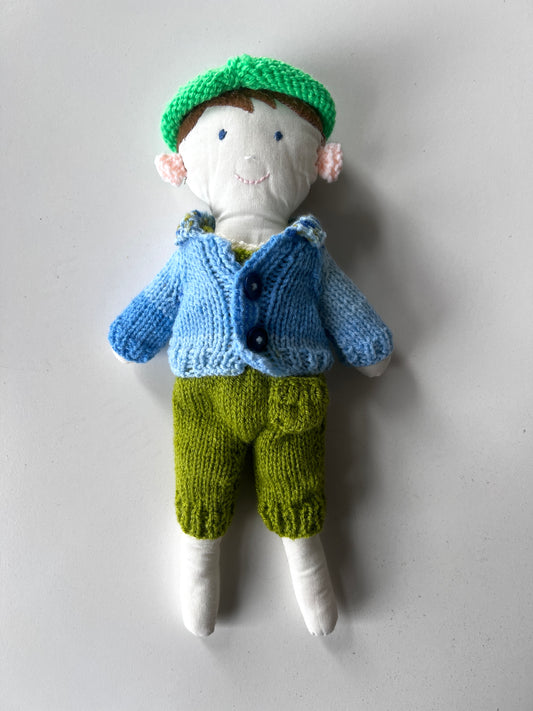 Vintage Handmade Waldorf Doll 