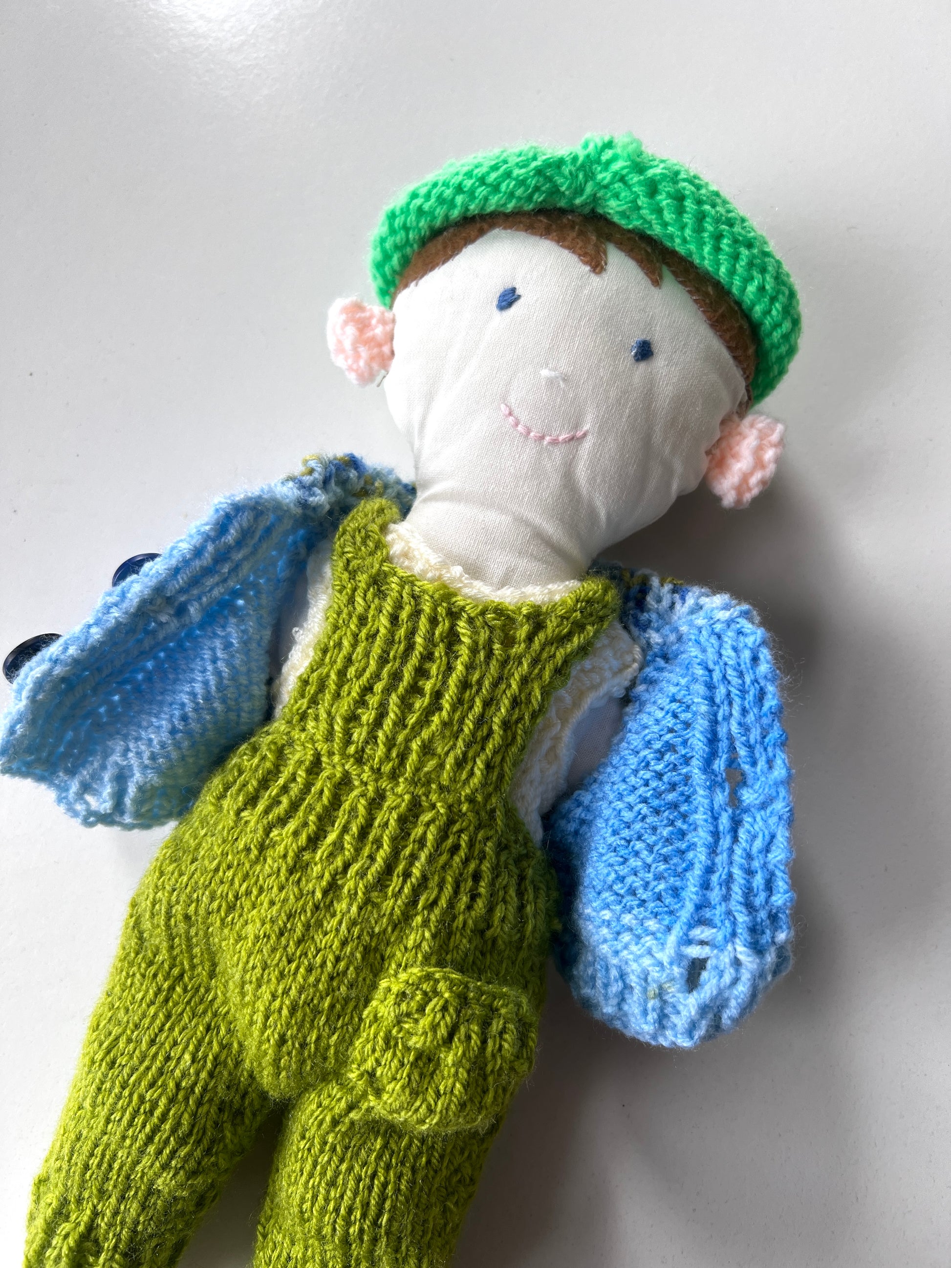 Vintage Handmade Waldorf Doll 