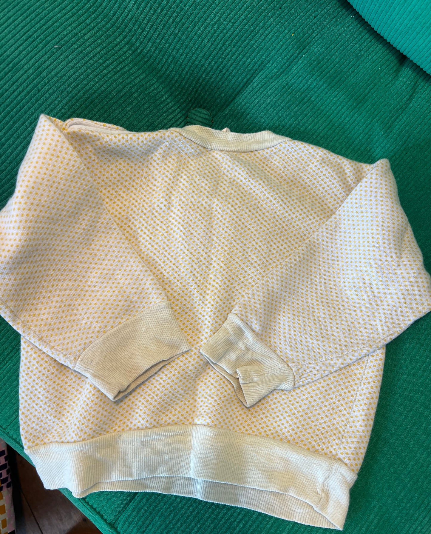 Kids Vintage 80's Counting Sheep Sweat Size 12 Months