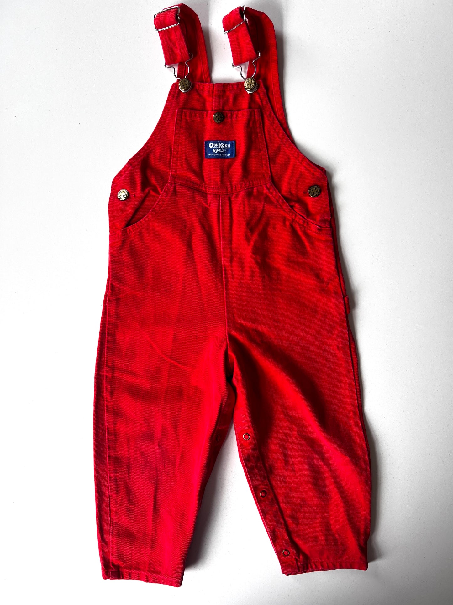vintage kids osh kosh dungarees age 2 years 