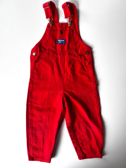 vintage kids osh kosh dungarees age 2 years 