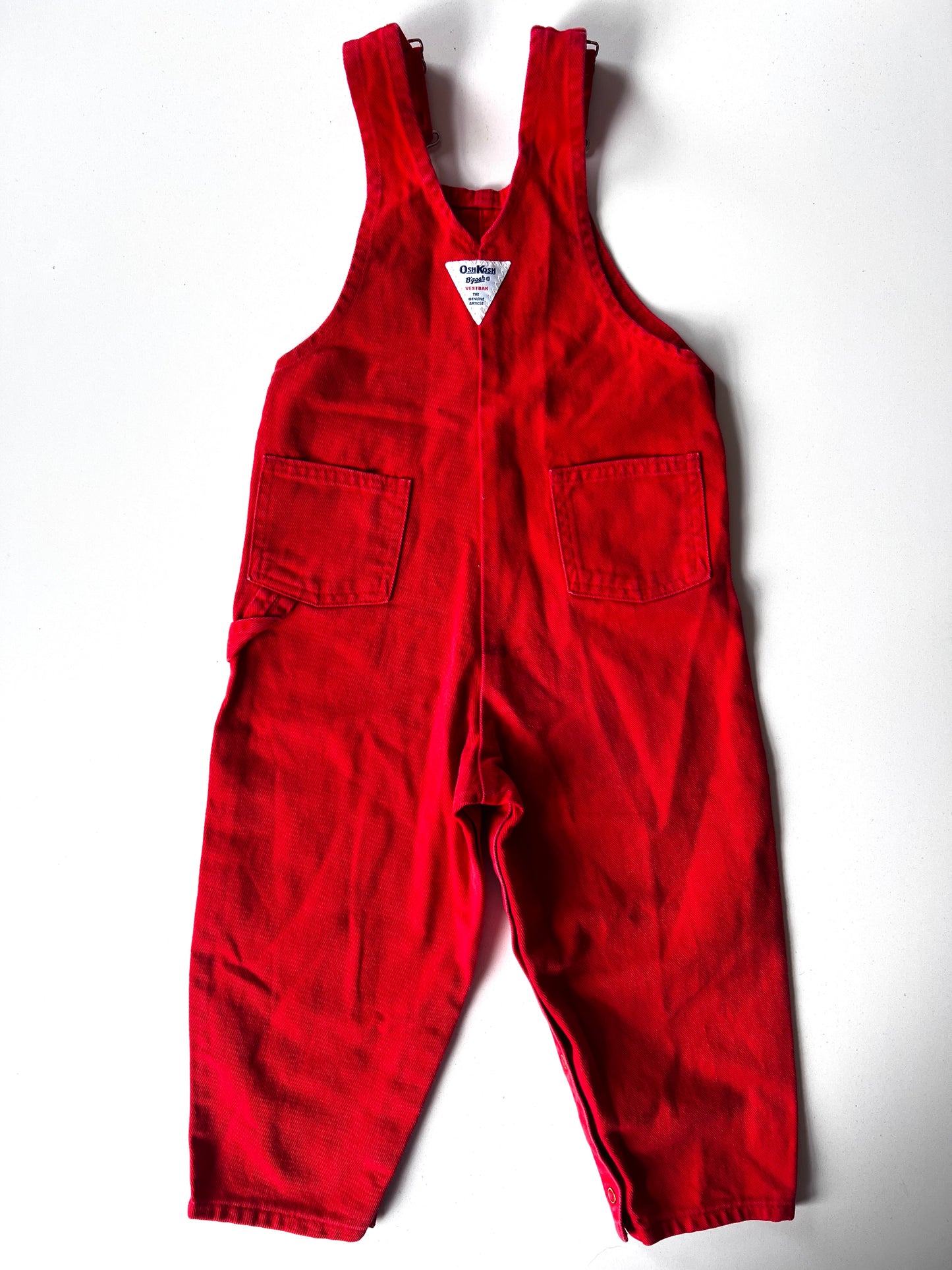 vintage kids osh kosh dungarees age 2 years 