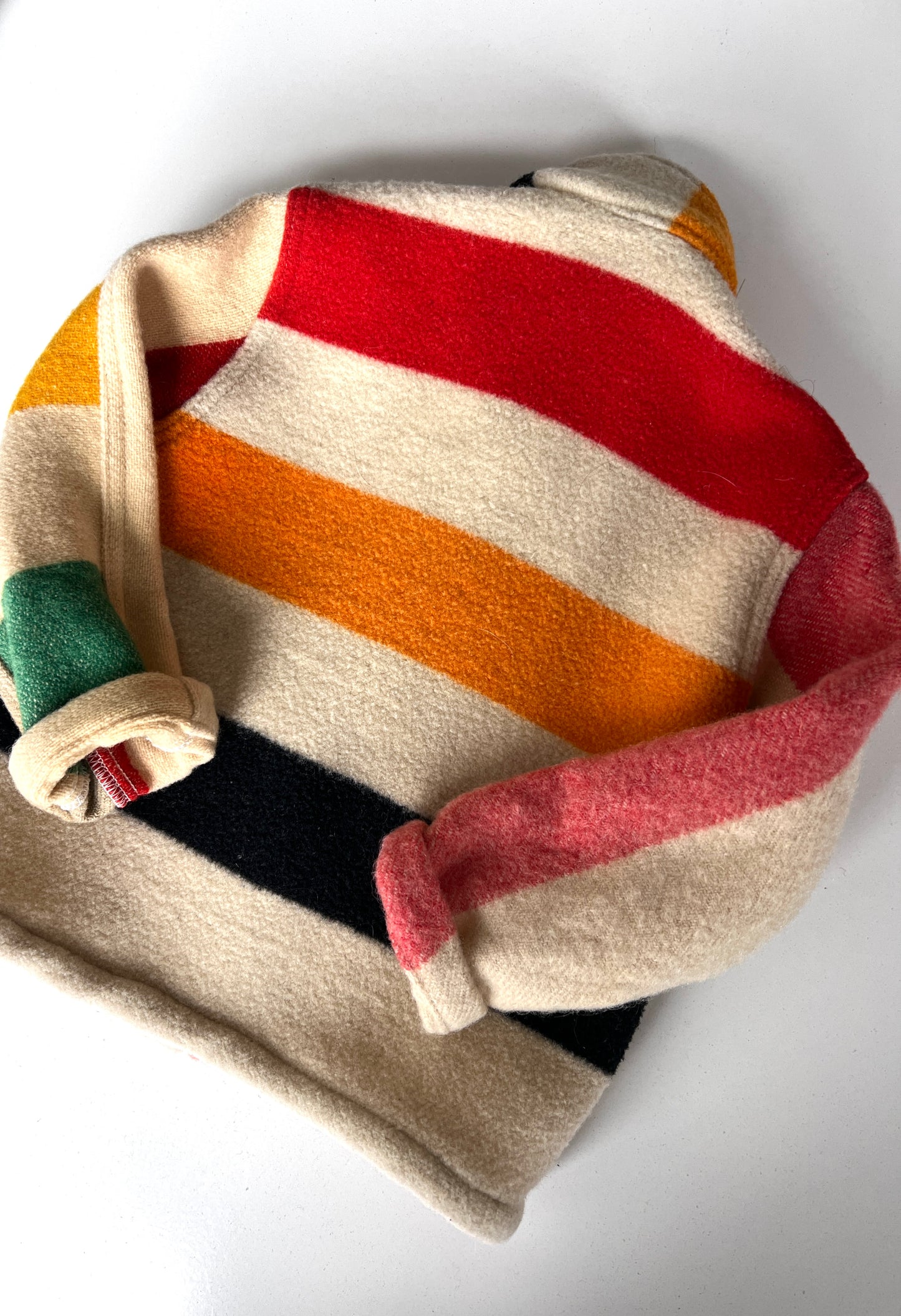 Kids Vintage Hudson Bay Handmade Jacket Size 2-3 Years