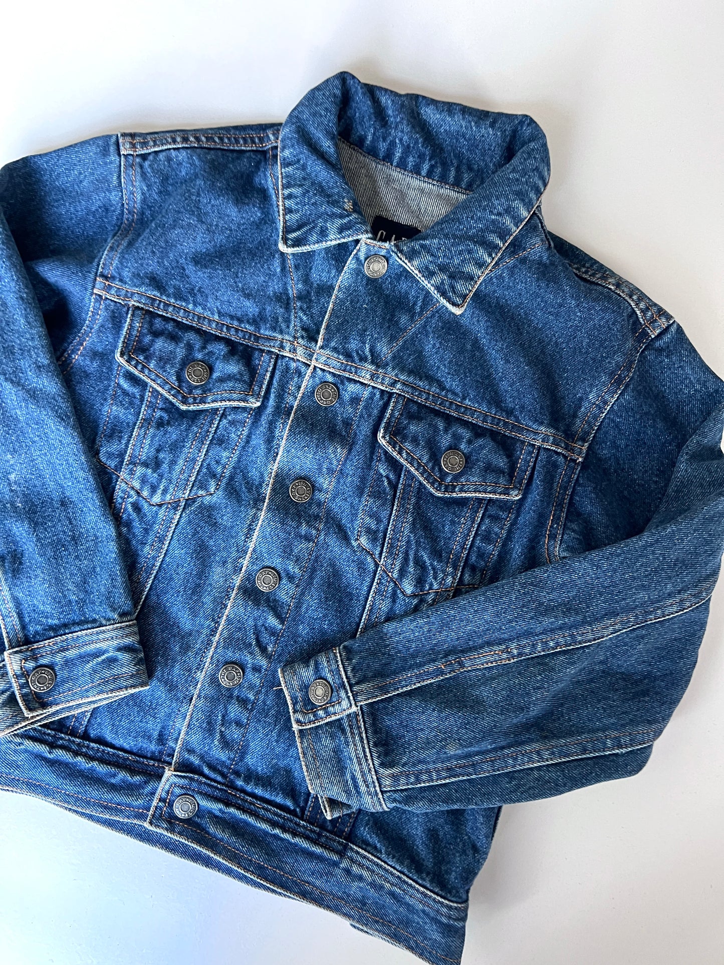 Kids Vintage Gap Denim Jacket Size 6 Years