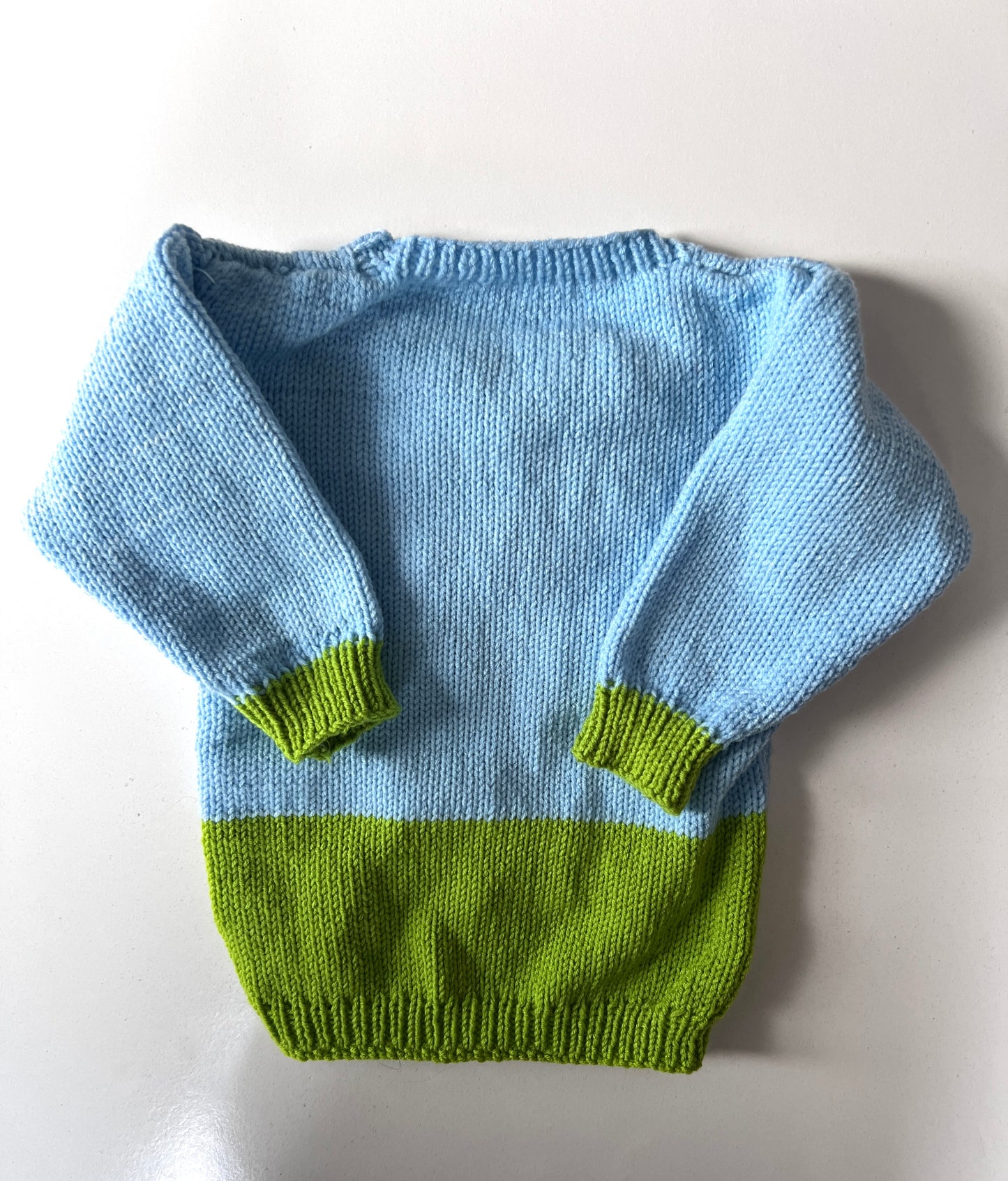 Vintage Hand Knitted Snoopy Jumper Age 18-24 Months