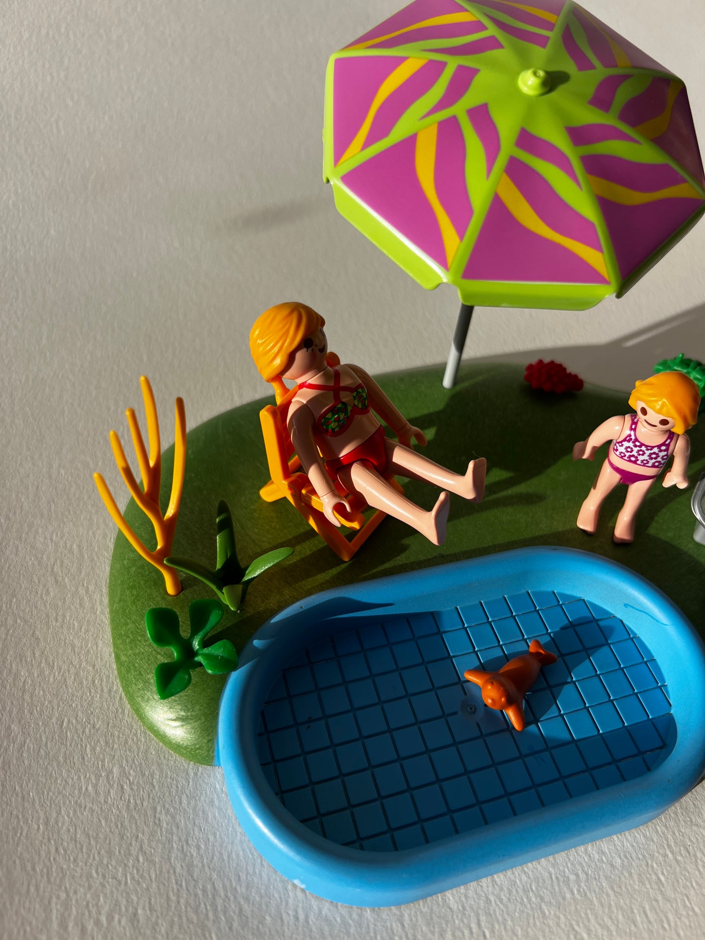 Vintage 90's Playmobil Mini Pool