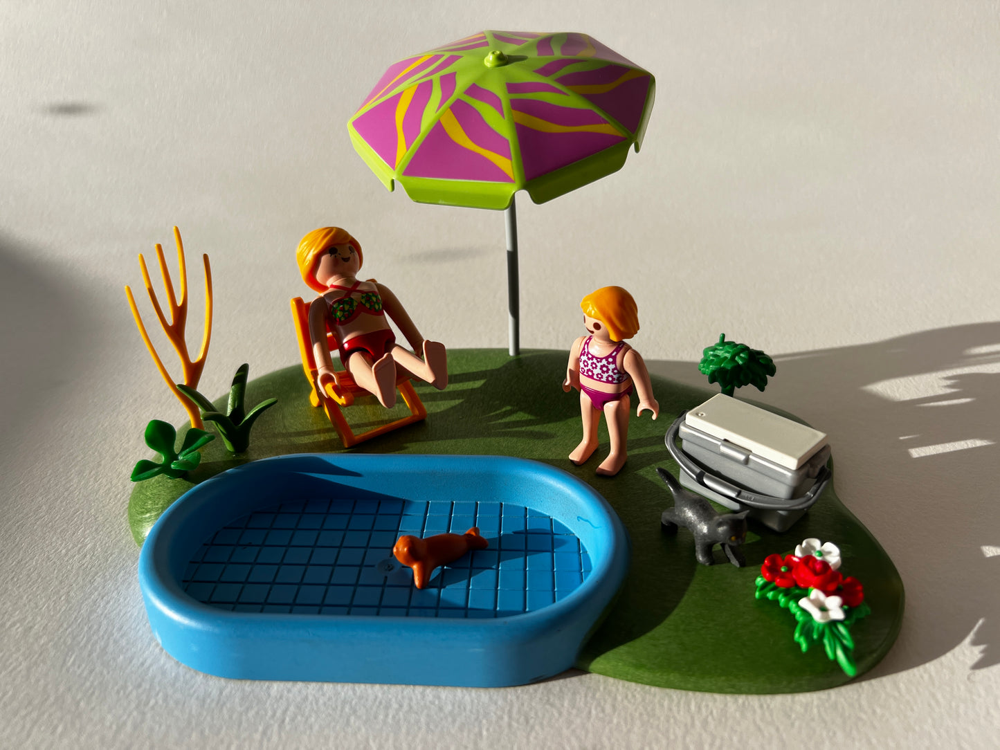 Vintage 90's Playmobil Mini Pool
