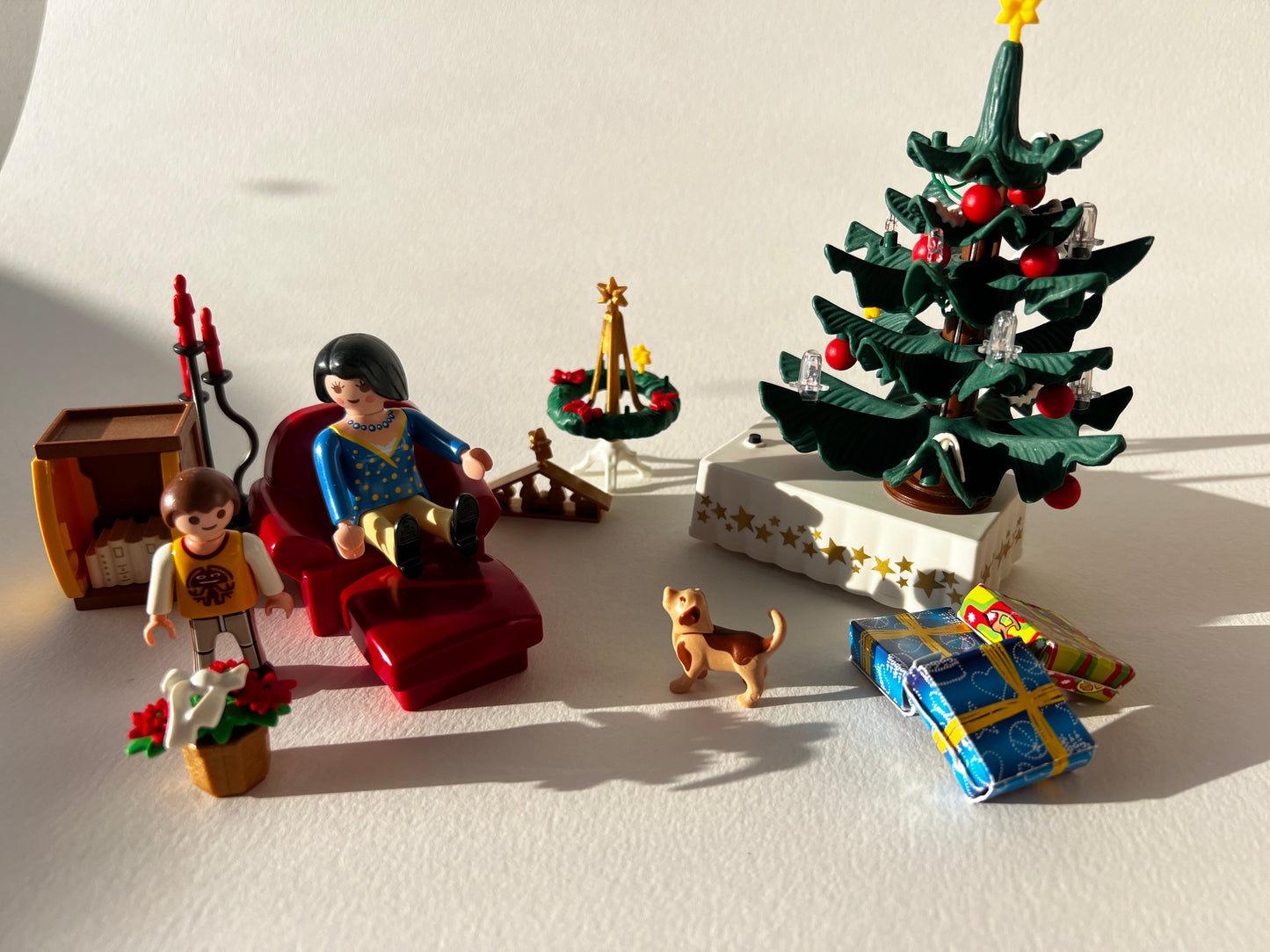 Vintage 90's Playmobil Christmas Set
